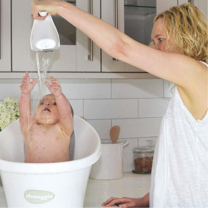 Jarro de Banho Shnuggle Branco