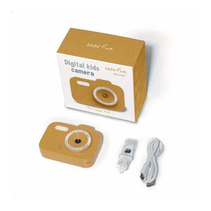 Máquina Fotográfica Digital Zazu Kids Yellow