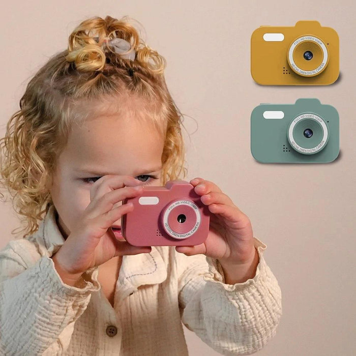 Máquina Fotográfica Digital Zazu Kids Yellow