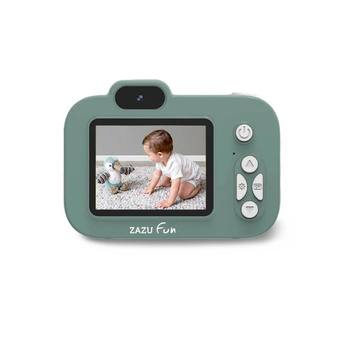 Máquina Fotográfica Digital Zazu Kids Green