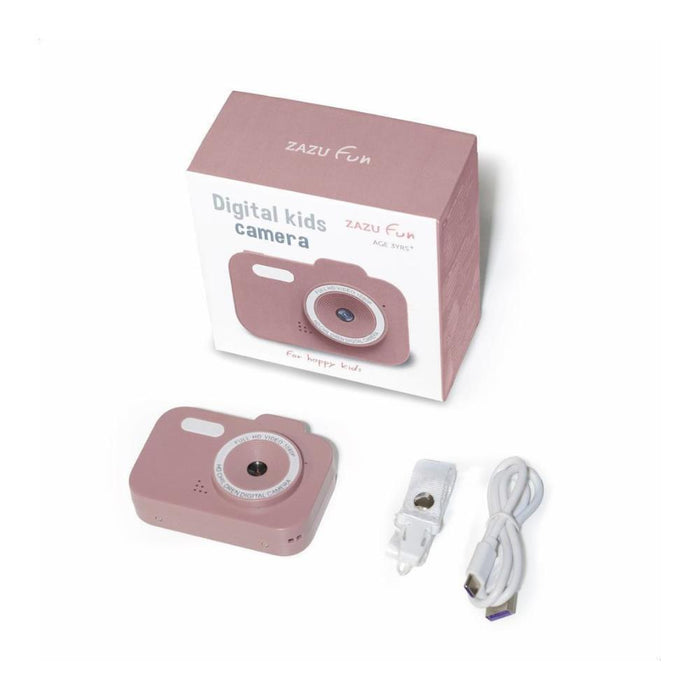 Máquina Fotográfica Digital Zazu Kids Pink