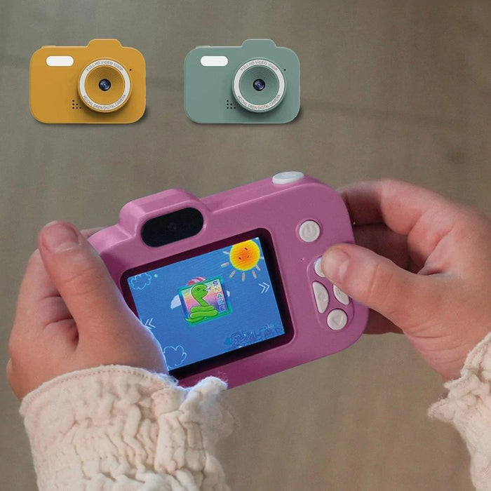 Máquina Fotográfica Digital Zazu Kids Pink