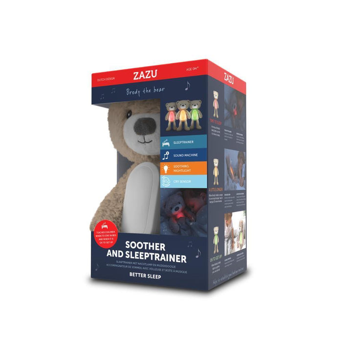 Despertador Educativo Zazu Brody the Bear Taupe