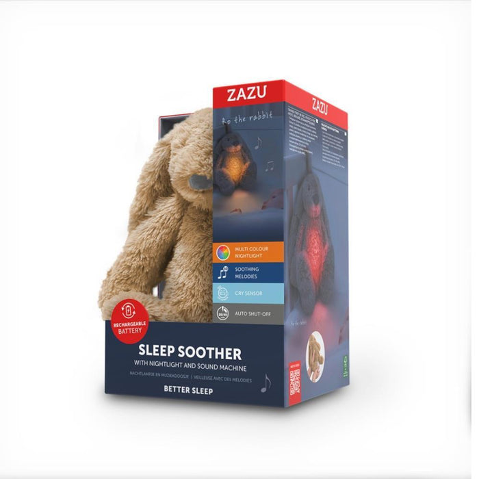 Peluche Musical com Luz Zazu Ro The Rabbit Beige