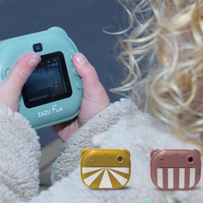 Máquina Fotográfica Instantânea Zazu Kids Yellow
