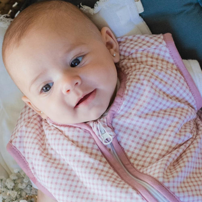 Saco de Dormir Molis&Co Vichy Pink 18-36m Tog 1.0