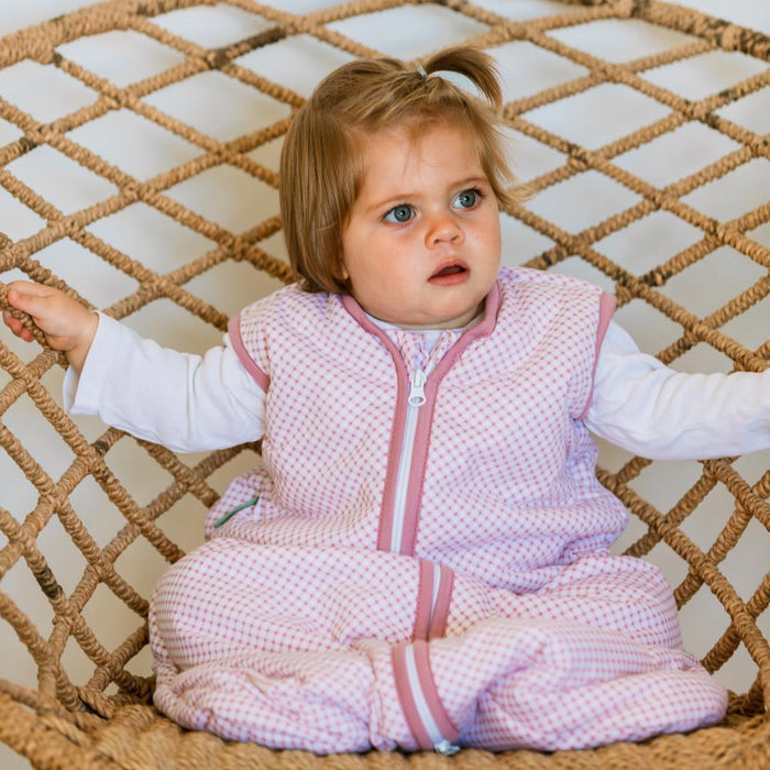 Saco de Dormir Molis&Co Vichy Pink 18-36m Tog 1.0