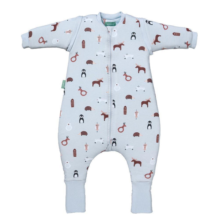 Saco de Dormir/Pijama com Mangas e Meias Molis&Co Winter Animals 6-7A Tog 2.5