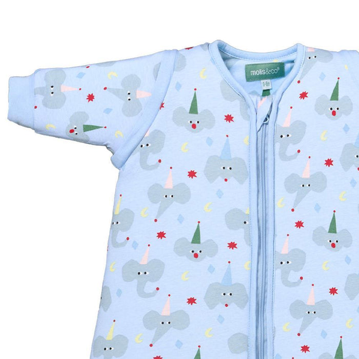 Saco de Dormir com Mangas Molis&Co Animal Party 6-12m Tog 2.5