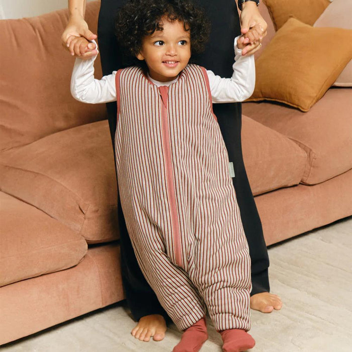 Saco de Dormir/Pijama com Meias Molis&Co Burgundy Stripes 1A Tog 2.5