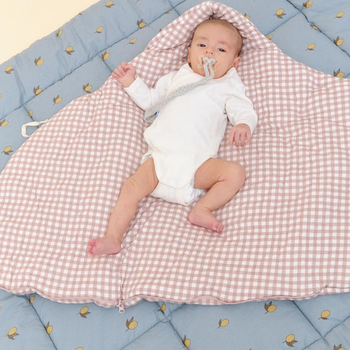 Saco Manta Baby Nest Molis&Co Dusty Rose