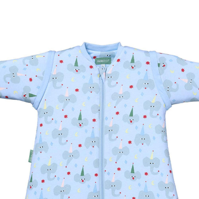 Saco de Dormir/Pijama com Mangas e Meias Molis&Co Animal Party 1A Tog 2.5