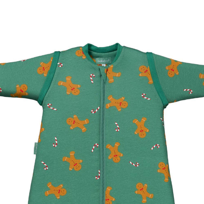 Saco de Dormir/Pijama com Mangas e Meias Molis&Co Gingerbread 3-6m Tog 2.5
