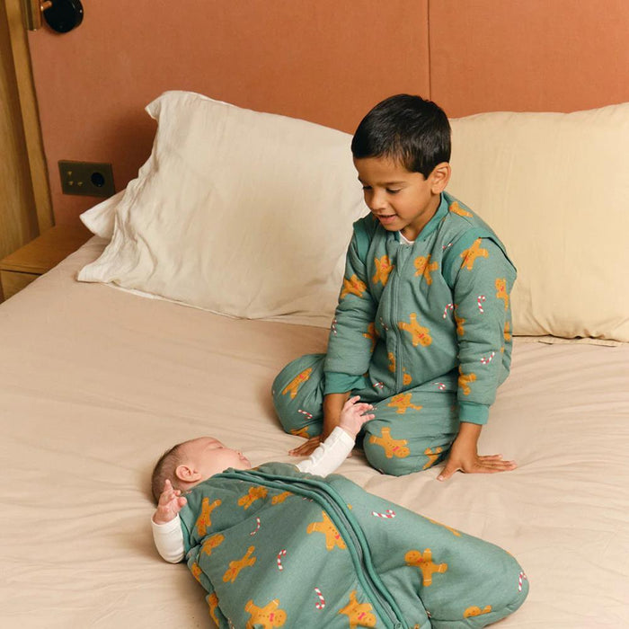 Saco de Dormir/Pijama com Mangas e Meias Molis&Co Gingerbread 3-6m Tog 2.5