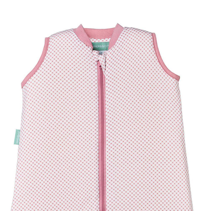 Saco de Dormir/Pijama Molis&Co Vichy Pink 2A Tog 1.0