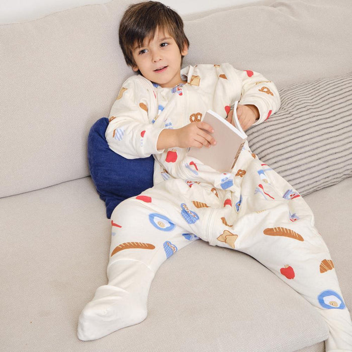 Saco de Dormir/Pijama com Mangas e Meias Molis&Co Good Morning 3A T1.0