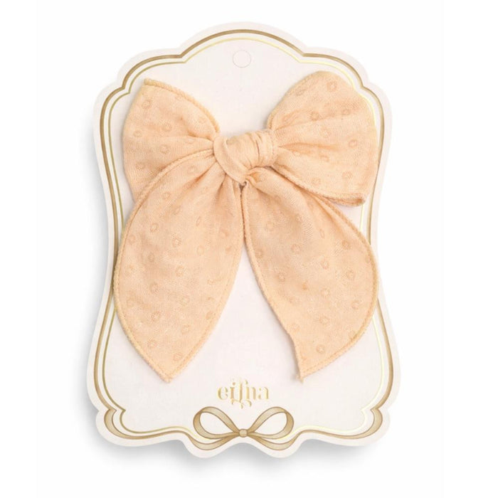 Laço de Cabelo com Gancho Mrs Ertha Neutral Dots