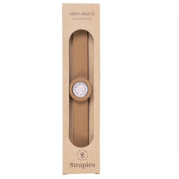 Relógio Analógico com Bracelete em Silicone Mrs Ertha Peanut