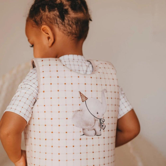 Colete de Aprendizagem Mrs Ertha Organic Squares 1-3 Anos
