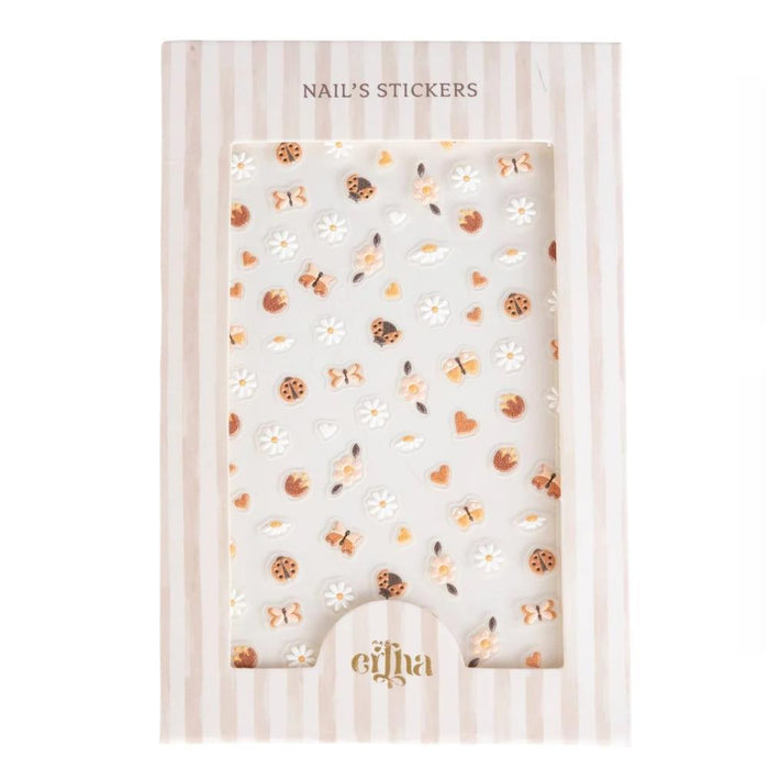 Autocolantes 3D para Unhas Mrs Ertha Butterfly