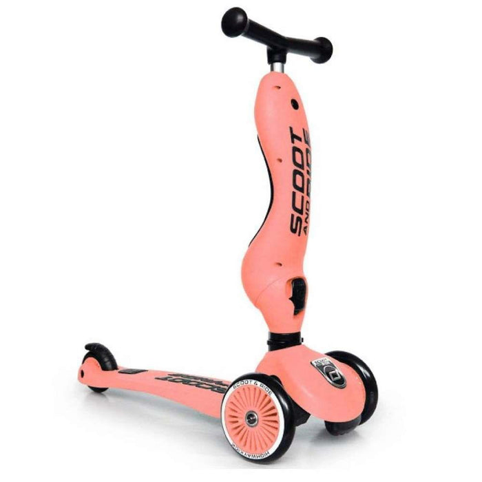 Highwaykick One Peach 2-in-1 Scooter