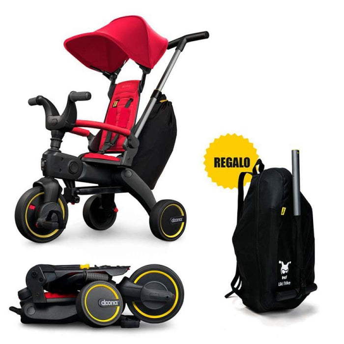 Triciclo Evolutivo Doona Liki Trike S3 Flame Red