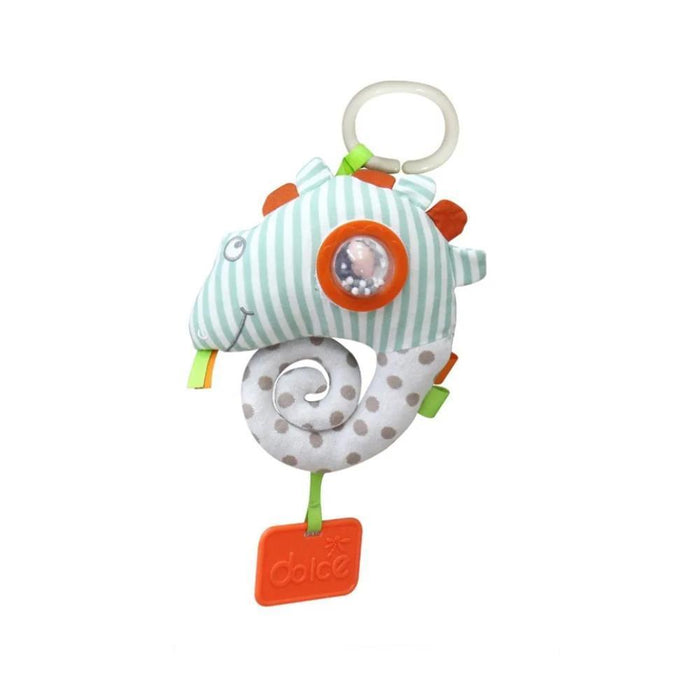 Dolce Primo Peluche de Atividades Camaleão Leon 17cm