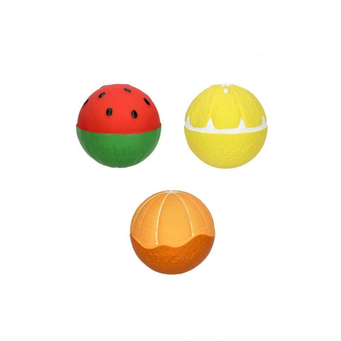 3 Bolas Sensoriais Oil & Carol Fruit Salad