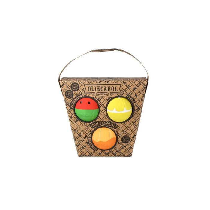 3 Bolas Sensoriais Oil & Carol Fruit Salad