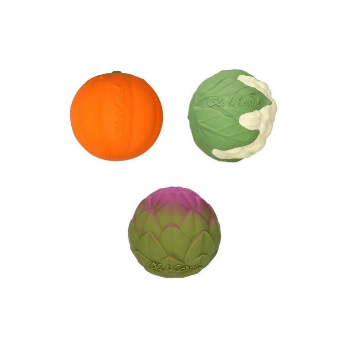 3 Bolas Sensoriais Oil & Carol Veggie Soup