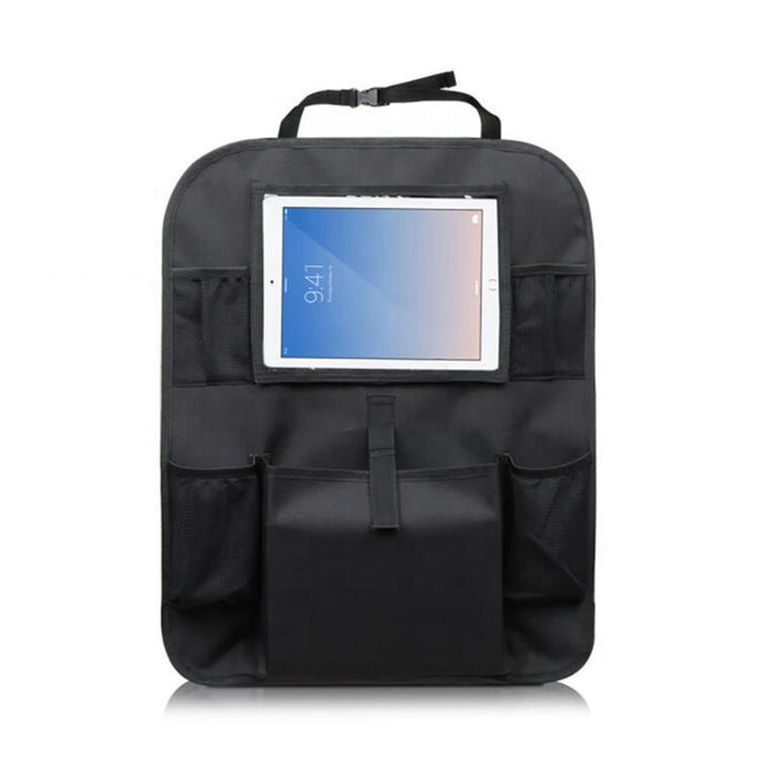Organizador de Assento Auto com Bolsa para Tablet Olmitos Preto