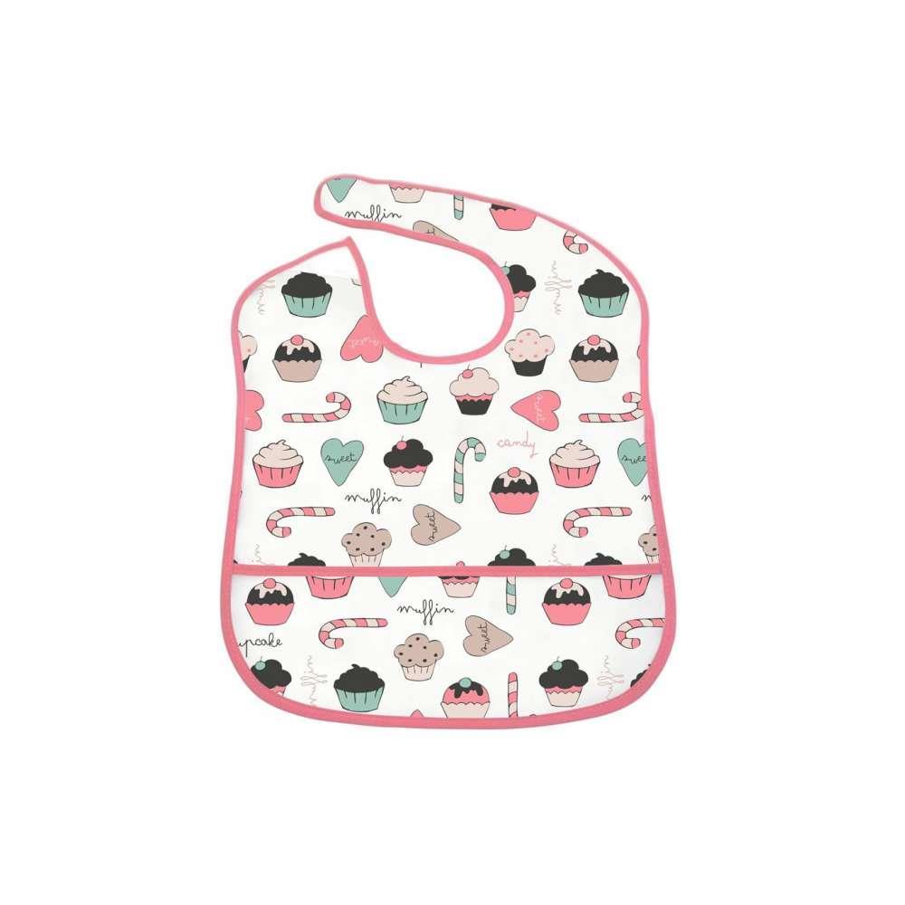 Olmitos Muffins Vinyl Bib