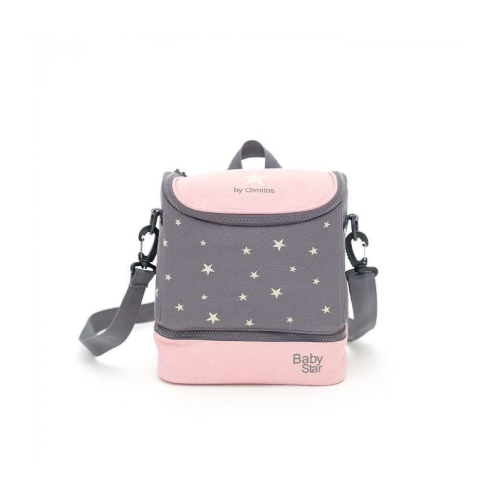 BabyStar Pink Stars Thermal Lunch Box