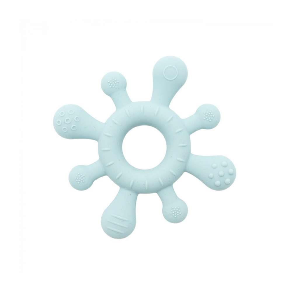Olmitos Blue Silicone Sensory Teether