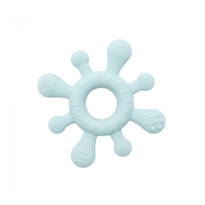 Mordedor Sensorial em Silicone Olmitos Azul