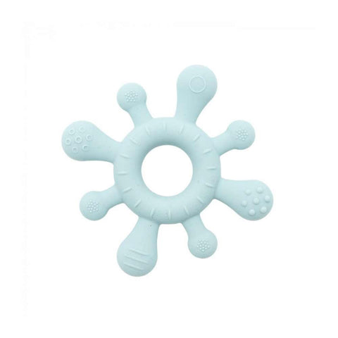 Mordedor Sensorial em Silicone Olmitos Azul