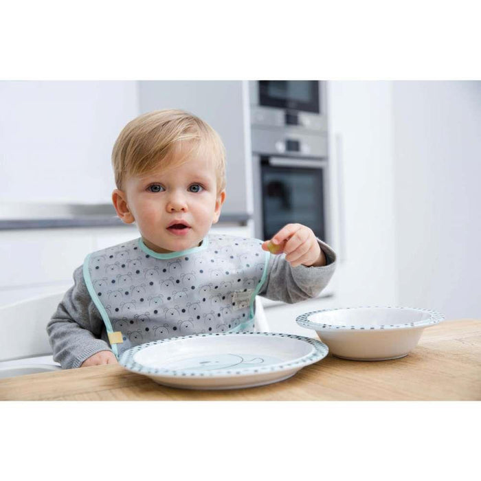 Prato Antiderrapante Cão Azul