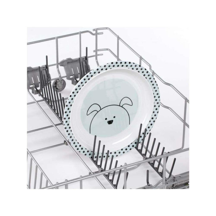 Prato Antiderrapante Cão Azul