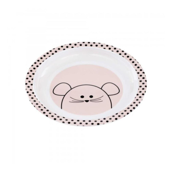 Prato Antiderrapante Lassig Rato Rosa