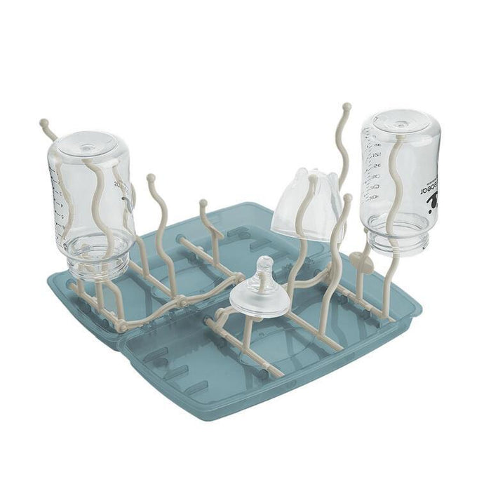 Escorredor Biberões Dobrável Compacto Azul