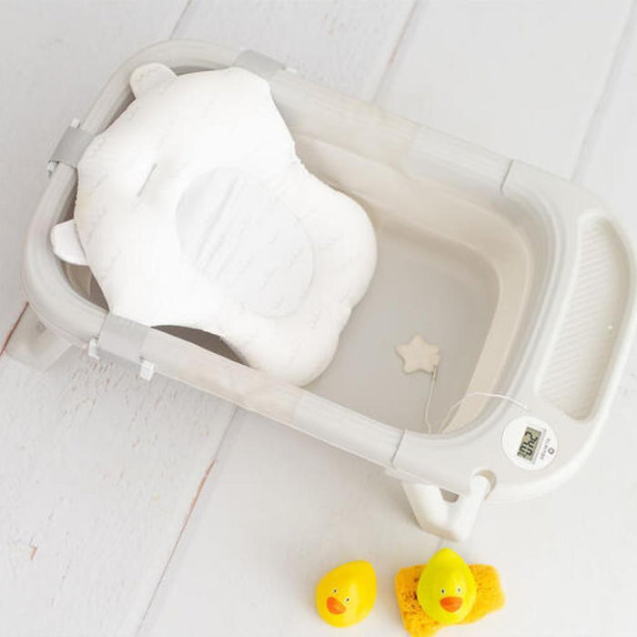 Banheira Dobrável Olmitos com Termómetro e Redutor Grey