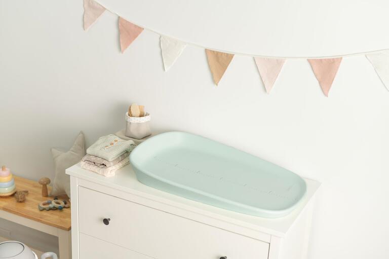 Muda Fraldas em Espuma EVA com Medidor Olmitos Mint