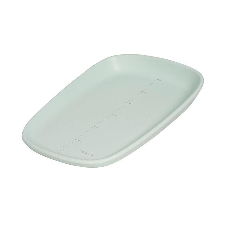 Cambiador de espuma EVA Olmitos color menta con vaso medidor