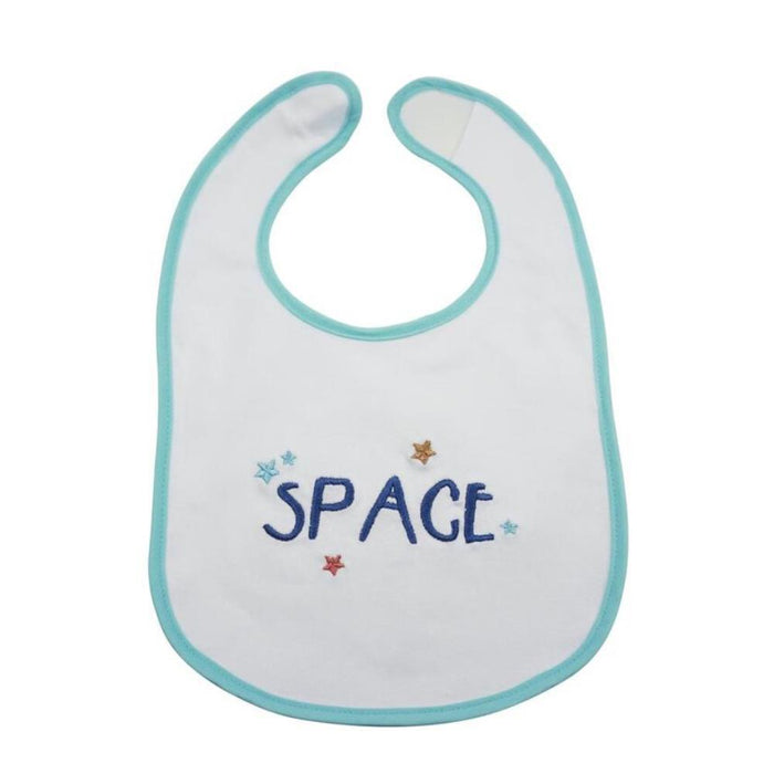 Conjunto de 5 Babetes em Algodão Olmitos Space