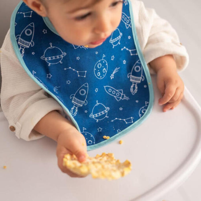 Conjunto de 5 Babetes em Algodão Olmitos Space