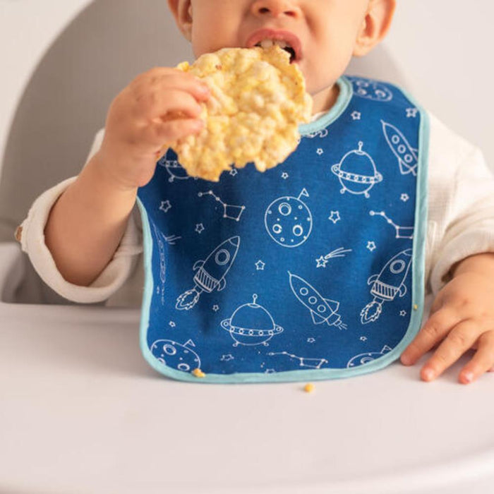 Conjunto de 5 Babetes em Algodão Olmitos Space