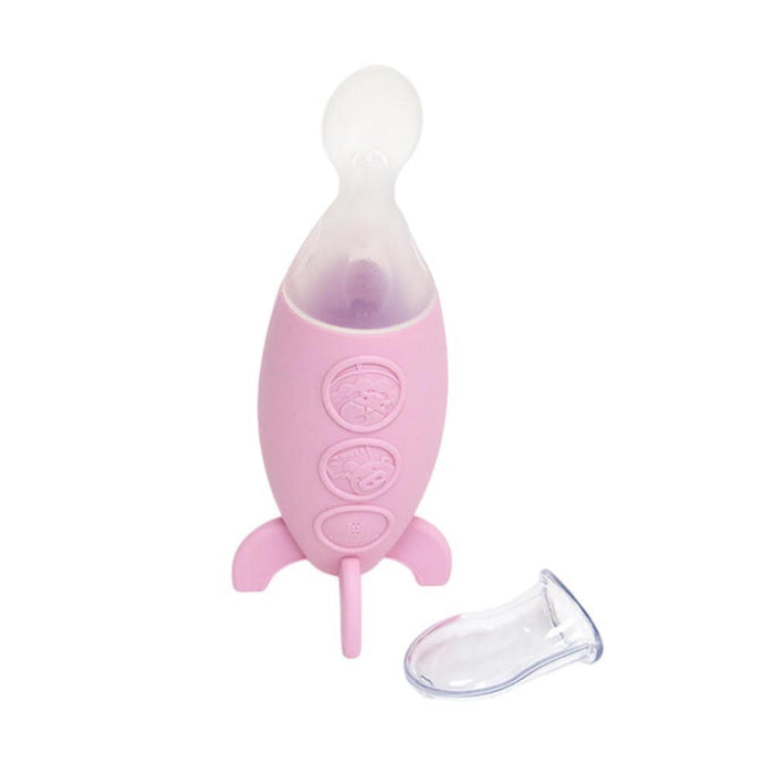 Colher Dispensadora Marcus&Marcus Foguetão Rosa 90ml