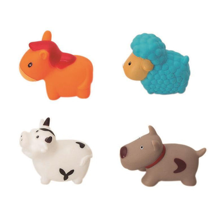 4 Figuras de Banho Olmitos Animais da Quinta
