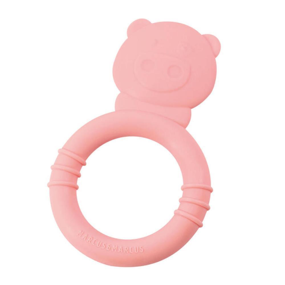 Anel Mordedor em Silicone Marcus & Marcus Pig