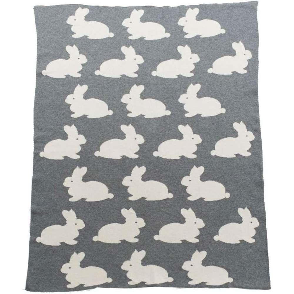 Manta em Algodão Orgânico Rabbit